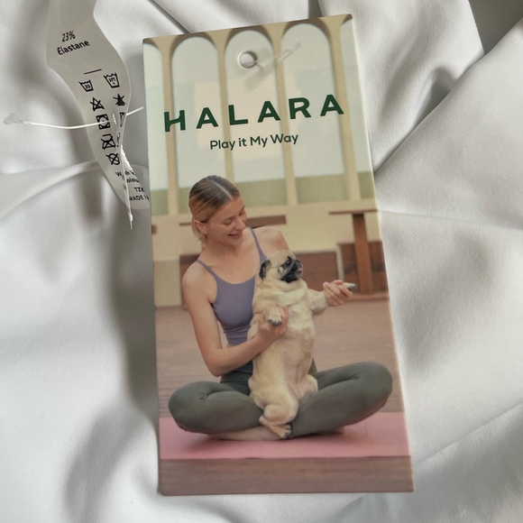 NWT Halara cloudfull crossover 2 in 1 skirt with side pocket shorts Size medium - Picture 7 of 15